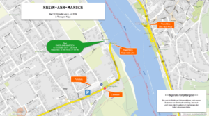 Skizze RHEIN-AHR-MARSCH Start 50 Kilometer Remagen-Kripp