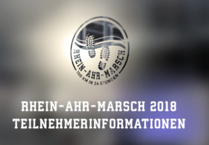 RHEIN-AHR-MARSCH 2018 - Teilnehmerinformationen